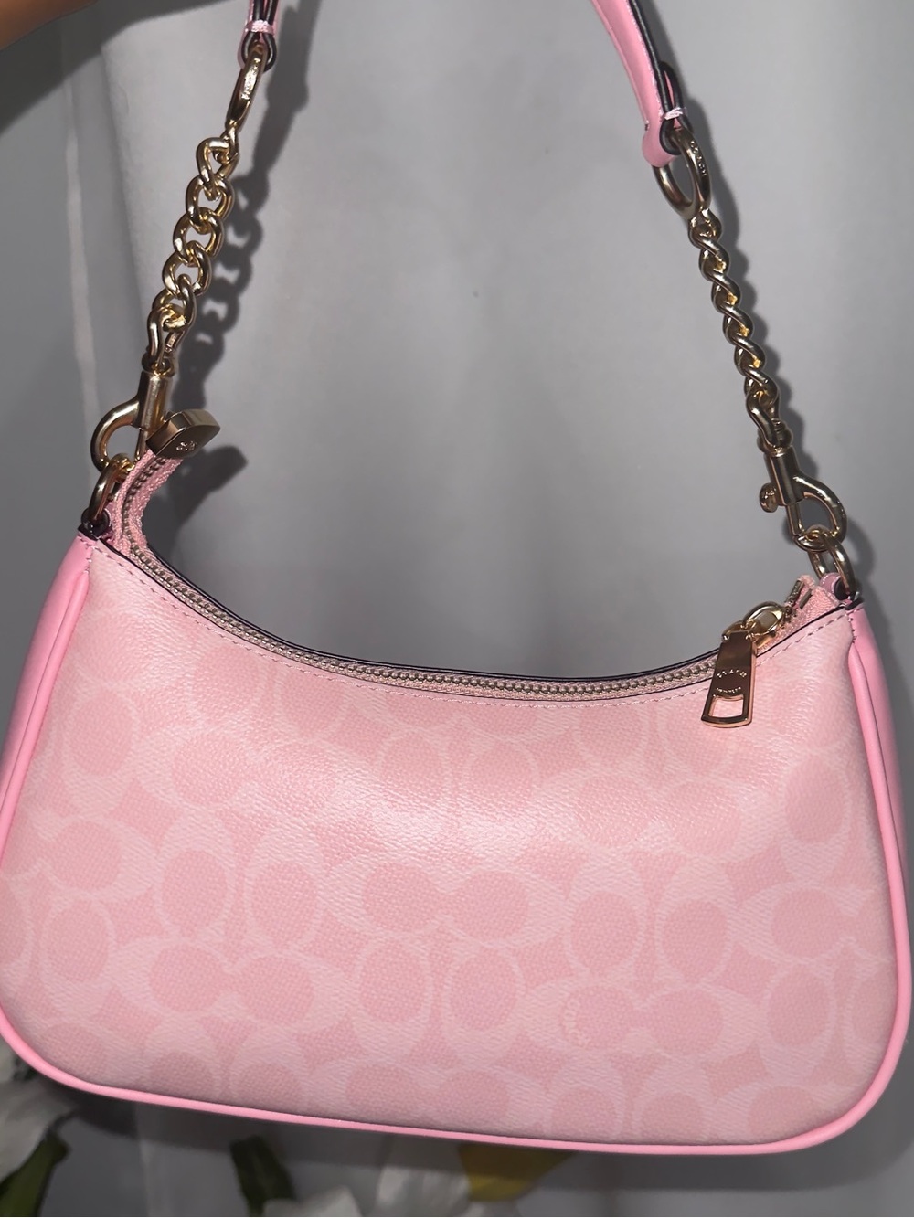 Coach Pink Shoulder bag - Picture 4 of 9